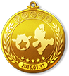 大会オリジナル金メダル